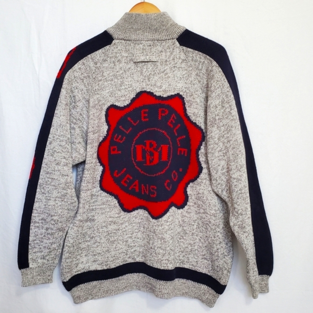 Pelle Pelle Marc Buchanan Quarter Zip Sweater